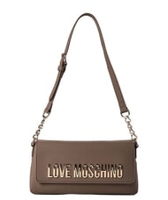 LOVE MOSCHINO BOLD LOVE Sac bandouli&egrave;re ajustable boue - Sacs pour Femme - 1