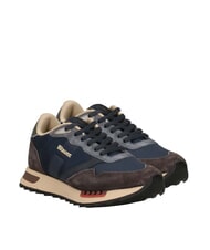 BLAUER RYDER Baskets marine/marron - Chaussures Homme - 1