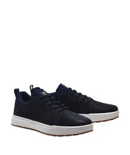 TIMBERLAND MAPLE GROVE Baskets en cuir marine - Chaussures Homme - 1