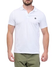 TIMBERLAND MILLERS RIVER polo &agrave; manches courtes blanc - chemise polo - 1