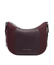 PIQUADRO LYRA sac bandouli&egrave;re bordeaux 2 - Sacs pour Femme - 1