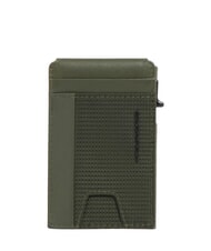 PIQUADRO W145 D&eacute;tenteur de carte automatique VERT - Portefeuilles Homme - 1