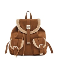 GAUD&Igrave; LYNN Sac &agrave; dos avec poches et logo en m&eacute;tal - Sacs pour Femme