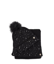 GAUD&Igrave; LISA ensemble chapeau et &eacute;charpe NOIR - Bonnets - 1