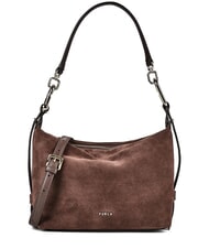 FURLA TONIE Sac bandouli&egrave;re, avec bandouli&egrave;re tons chocolat - Sacs pour Femme - 1