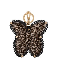 BORBONESE KEYRING  Porte-cl&eacute;s papillon OP / NATUREL / NOIR - Porte-cl&eacute;s - 1