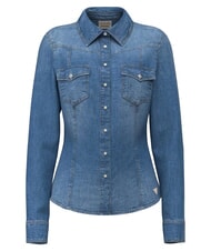 GUESS VELVET Chemise en jean, manches longues Liberty City, Washington - Chemises - 1
