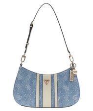 GUESS NOELLE 2 Sac bandouli&egrave;re ajustable logo denim - Sacs pour Femme - 1