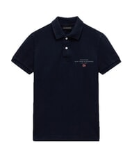 NAPAPIJRI K ELBAS 5 Polo &agrave; manches courtes, pur coton blu marine - Tee-shirt enfant - 1