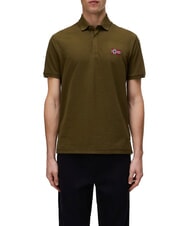 NAPAPIJRI EBEA 3 polo en coton olive fonc&eacute; - chemise polo - 1