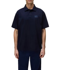 NAPAPIJRI E-ELEVATED LOGO SS polo en coton - chemise polo