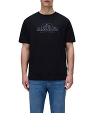 NAPAPIJRI SANDIR SS T-shirt en coton beaut&eacute; noire - T-shirt - 1