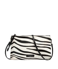 GIANNI CHIARINI HERMY Pochette en peau de poney z&egrave;bre noir et blanc - Sacs pour Femme - 1