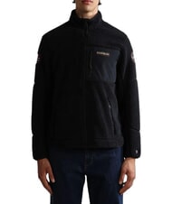 NAPAPIJRI YUPIK FZ 3 Polaire zipp&eacute;e avec logo noir 041 - Pulls molletonn&eacute;s - 1