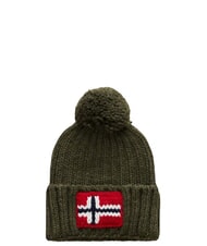 NAPAPIJRI SEMIURY 5 Bonnet &agrave; pompon feuille de th&eacute; - Bonnets - 1