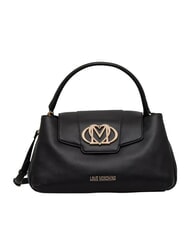 LOVE MOSCHINO OVAL FRIEZE Sac &agrave; main avec bandouli&egrave;re Noir - Sacs pour Femme - 1