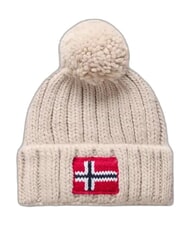 NAPAPIJRI F-SEMIURY Chapeau &agrave; revers beige dimity - Bonnets - 1