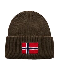 NAPAPIJRI F-EVEI Chapeau &agrave; revers feuille de th&eacute; - Bonnets - 1