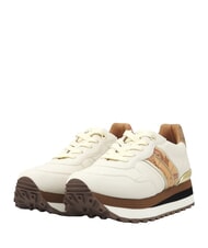 ALVIERO MARTINI PRIMA CLASSE GEO Baskets blanc cass&eacute;/beige g&eacute;o - Chaussures Femme - 1
