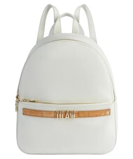 ALVIERO MARTINI PRIMA CLASSE CHIC SOUL Sac &agrave; dos avec poche avant, en cuir Ivoire - Sacs pour Femme - 1