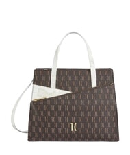 ALVIERO MARTINI PRIMA CLASSE HIGH MONOGRAM GEO Sac &agrave; main avec bandouli&egrave;re Chocolat - Sacs pour Femme - 1