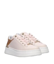 ALVIERO MARTINI PRIMA CLASSE GEO JUNIOR Baskets &agrave; lacets bijoux beige nu g&eacute;om&eacute;trique - Chaussures Femme - 1