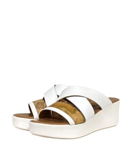 ALVIERO MARTINI PRIMA CLASSE GEO pantoufles compens&eacute;es blanc - Chaussures Femme - 1