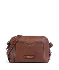 THE BRIDGE GEMMA Mini sac bandouli&egrave;re en cuir MARRON - Sacs pour Femme - 1