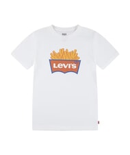 LEVI'S FRENCH FRY T-shirt &agrave; manches courtes blanc de blanc - Tee-shirt enfant - 1