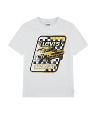 LEVI'S RACE TO THE FINISH T-shirt &agrave; manches courtes blanc de blanc - Tee-shirt enfant - 1