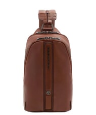 PIQUADRO VICTOR Sac &agrave; dos en cuir &agrave; une bandouli&egrave;re - Sacs &agrave; dos pour ordinateur portable