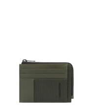 PIQUADRO W145 Porte-cartes &agrave; 6 emplacements VERT - Portefeuilles Homme - 1