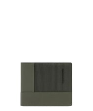 PIQUADRO W145 Portefeuille &agrave; 5 compartiments VERT - Portefeuilles Homme - 1