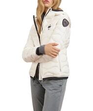 BLAUER CAMELIA veste courte rembourr&eacute;e de plumes blanc optique - Doudounes femme - 1