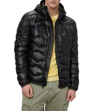 BLAUER WAVE doudoune courte matelass&eacute;e noir - Doudounes homme - 1