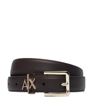 ARMANI EXCHANGE TONGUE Ceinture en cuir - Ceintures
