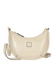 BRIC&rsquo;S VOLTERRA Sac bandouli&egrave;re en cuir ivoire - Sacs pour Femme - 1