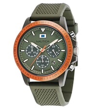 NAUTICA ONE ECO CRONO montre multifonction gris et vert - Montres - 1