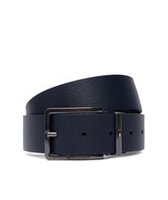 TOMMY HILFIGER OLIVER ceinture en cuir bleu de l'espace - Ceintures - 1