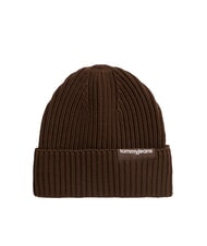 TOMMY HILFIGER TJM LINEAR Capuchon brun truffe - Bonnets - 1