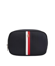 TOMMY HILFIGER TH ICON &Eacute;tui &agrave; beaut&eacute; en nylon recycl&eacute; bleu de l'espace - Trousses - 1