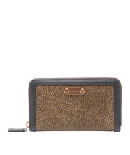 BORBONESE B-URBAN Portefeuille Zip Around op / natu - Portefeuilles Femme - 1