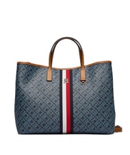 TOMMY HILFIGER TH MONOPLAY Sac &agrave; main avec bandouli&egrave;re bleu de l'espace - Sacs pour Femme - 1