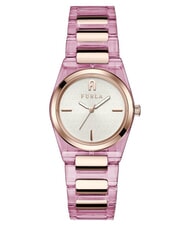FURLA TEMPO MINI Montre de mode blanc et rose - Montres - 1
