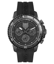 PLEIN SPORT POWERLIFT montre multifonction acier-noir - Montres - 1