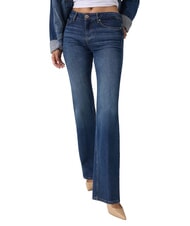 GUESS BEVERLY LOW RISE Jeans taille basse obscurit&eacute; du coin du feu - Jeans - 1
