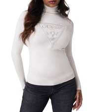 GUESS HALLIE TRIANGLE Pull &agrave; col montant, manches longues - Chandails pour femmes