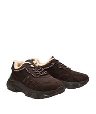 GUESS MICOLA3 Baskets en cuir - Chaussures Femme