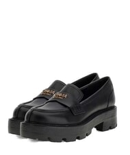 GUESS YAMINA mocassin en cuir NOIR - Chaussures Femme - 1