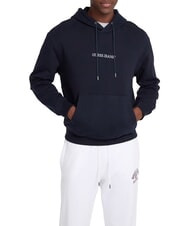 GUESS JEANS REGULAR TRAD Sweatshirt &agrave; capuche oc&eacute;an audacieux - Pulls molletonn&eacute;s - 1